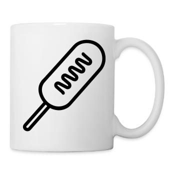 corn dog - Mug - white - Right