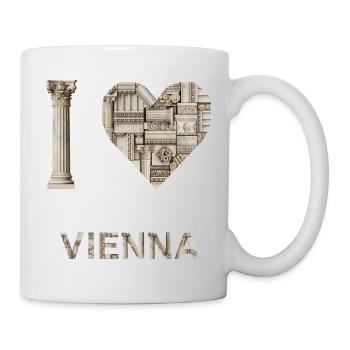 Wien – Monumentale Architektur - Tasse - Weiß - Rechts