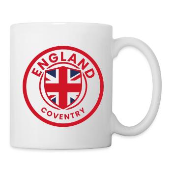 England Coventry Crest Emblem - Mug - white - Right