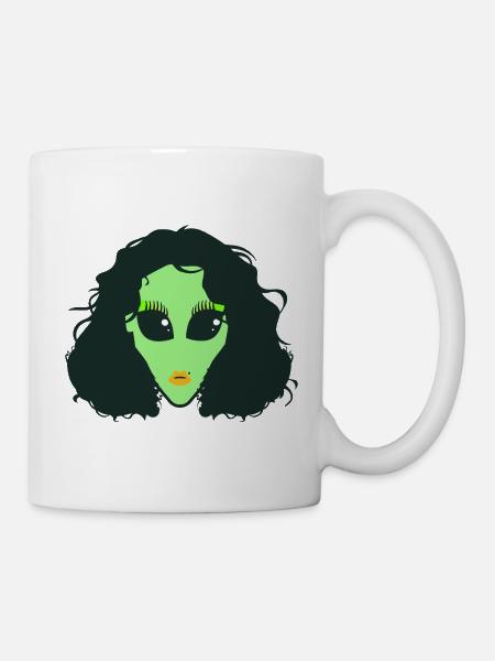 alien_drag_queen - Mug blanc - blanc