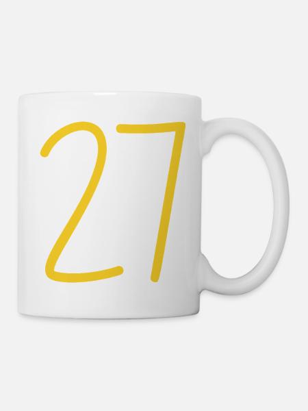 27 - Tasse - Weiß