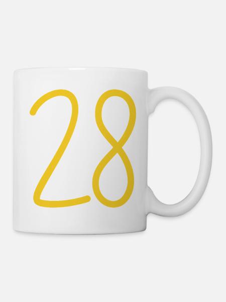 28 - Tasse - Weiß