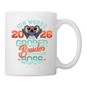 Je vais être le bébé enceinte de Big Brother 2026 - Mug blanc - blanc - Droite