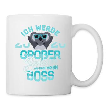 Je vais faire un bébé grossesse Big Brother 2026 - Mug blanc - blanc - Droite