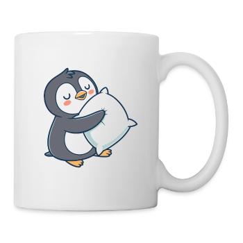 Pastel Cuddly Penguin - Mug - white - Right