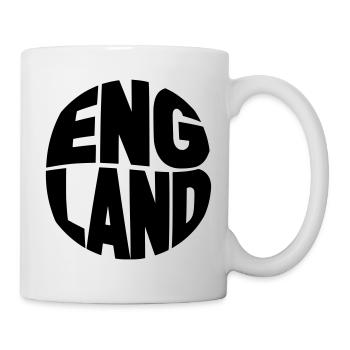England Typography - Mug - white - Right