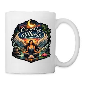 Porté par le calme - Mug blanc - blanc - Droite