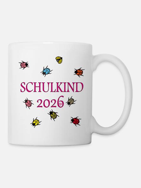 stolzes Schulkind - Tasse - Weiß