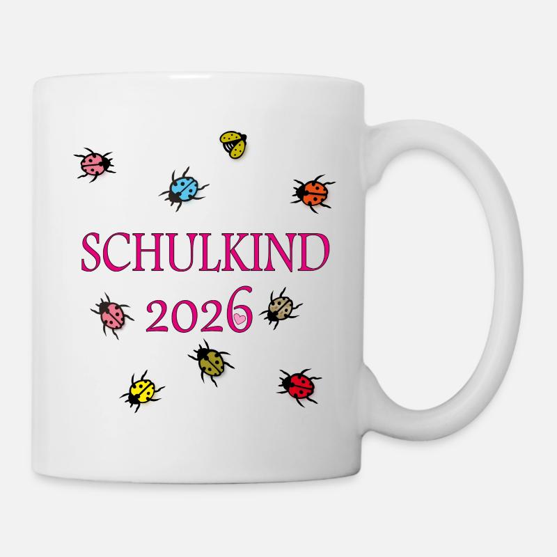 stolzes Schulkind - Tasse - Weiß