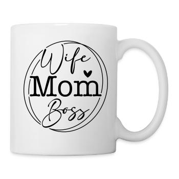 SVG – Empowerment Design Wife - Tasse - Weiß - Rechts