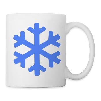 Winter Crystal Snowflake - Mug - white - Right