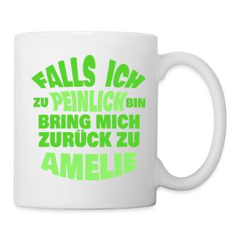 Cadeau pour Amélie - Mug blanc - blanc - Droite