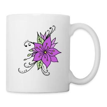 Hibiscus Flower - Mug - white - Right