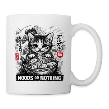 Katzen ramen: Noods or Nothing - Mug - white - Right