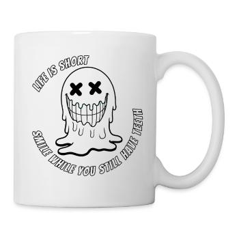 Leben und Teeth.TR - Tasse - Weiß - Rechts