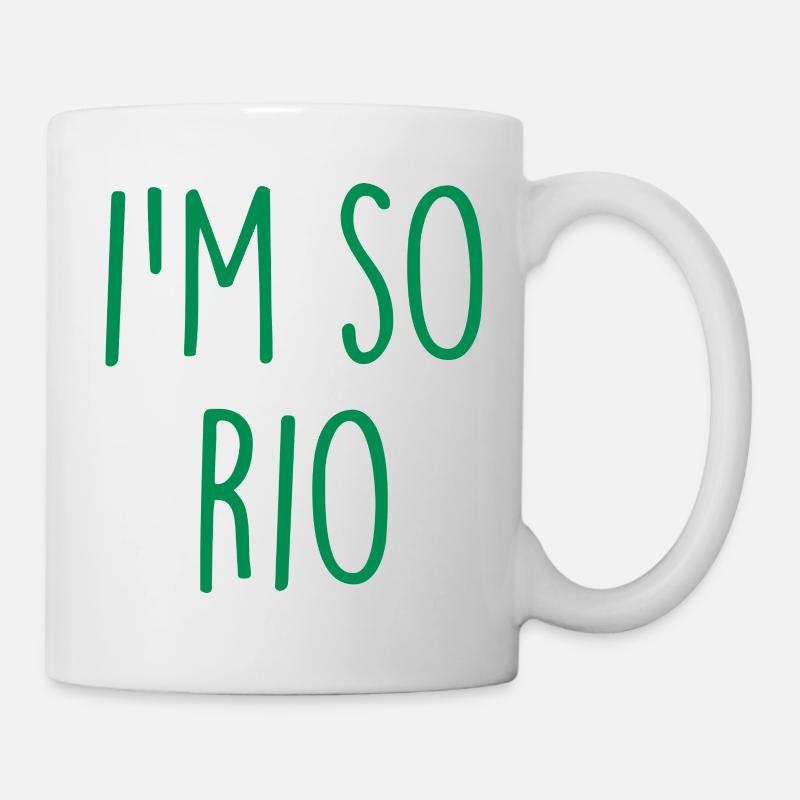 Rio de Janeiro Brazil Brasilien - Tasse - Weiß