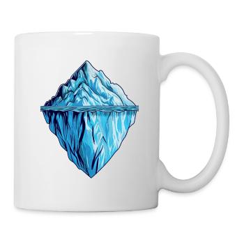 Der Eisberg, mehr als man denkt. - Mug blanc - blanc - Droite