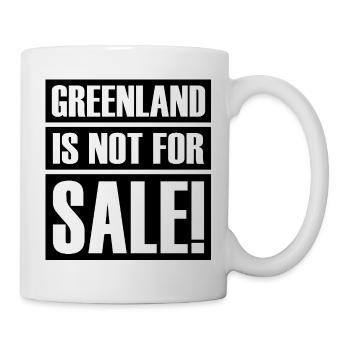 greenland is not for sale Design - Mug - white - Right
