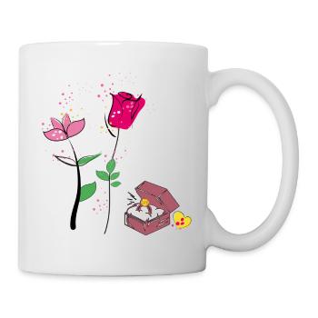 Valentine - Mug blanc - blanc - Droite