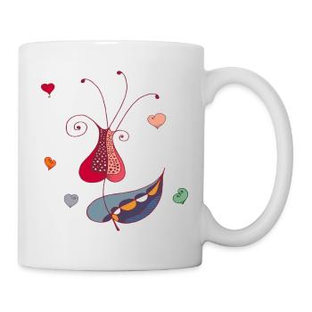 Heart Flower - Mug - white - Right