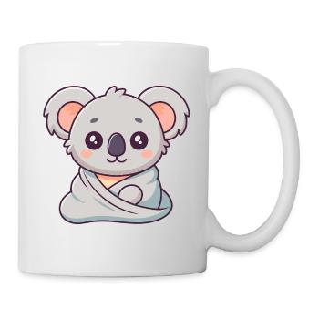 Cuddly Koala in Pastel Wrap - Mug - white - Right