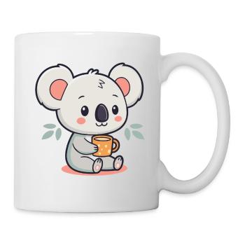 Koala Doux Café Tasse - Mug blanc - blanc - Droite
