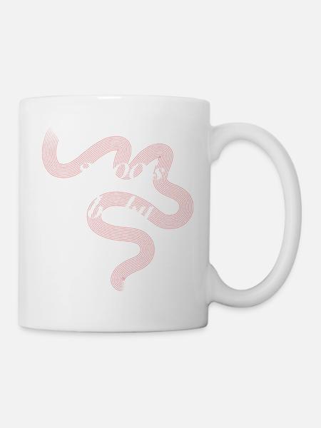 2000s Baby Retro Ribbon - Mug - white