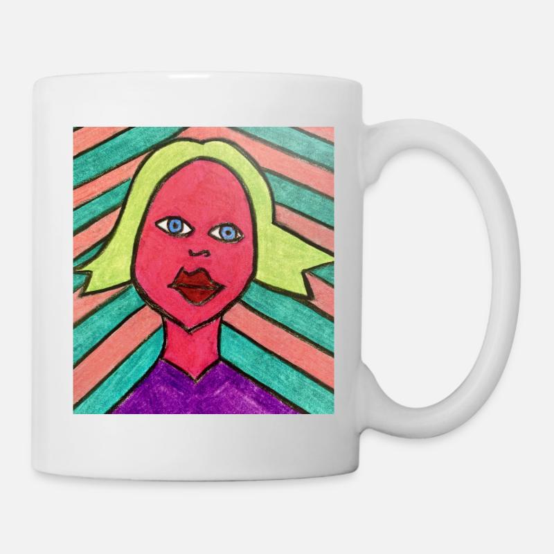 Strahlende Frau - Mutter - Tasse - Weiß