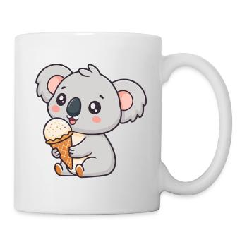 Koala Gourmand Crème Glacée - Mug - white - Right