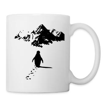 Lonely Penguin - Mug - white - Right