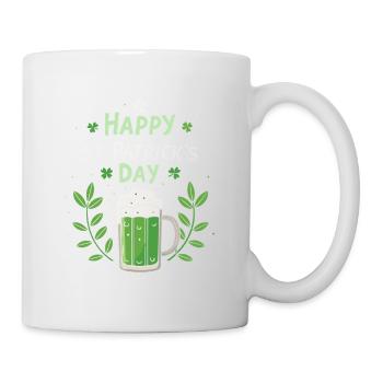 St. Patrick's Day Happy Green Beer - Mug - white - Right