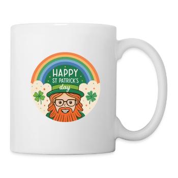 St. Patrick's Regenbogen-Kobold - Tasse - Weiß - Rechts