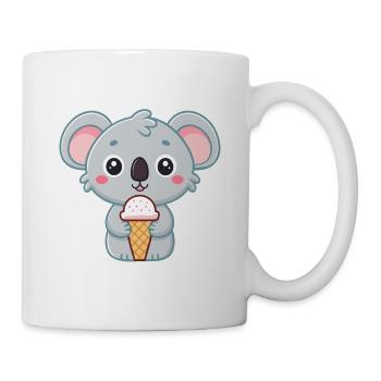 Koala Gourmand Crème Glacée - Mug - white - Right