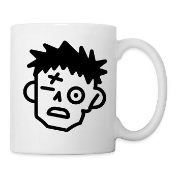Zombie - Tasse - Weiß - Rechts