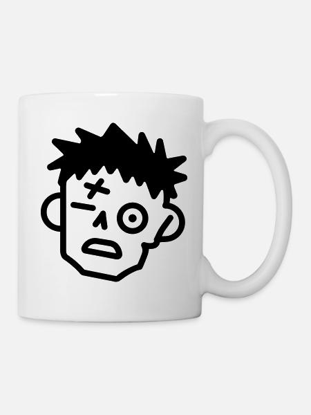 Zombie - Tasse - Weiß
