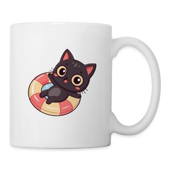 Katzen-Boje Kawaii Marine - Tasse - Weiß - Rechts