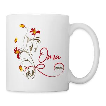 Oma  2026 - Tasse - Weiß - Rechts