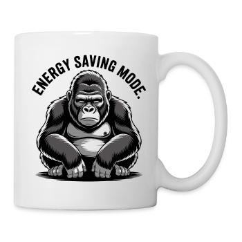 Gorilla Energy Saving Mode - Mug - white - Right