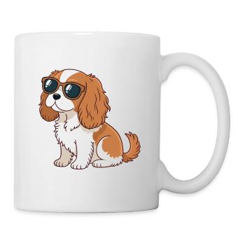 Dog Rider Chic Sunglasses - Mug - white - Right