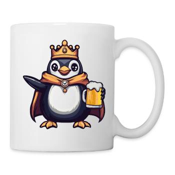 Penguin Beer King - Mug - white - Right