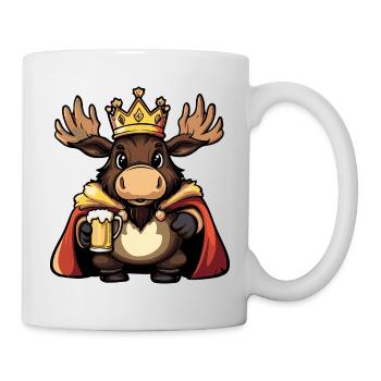 Moose Beer King - Mug - white - Right