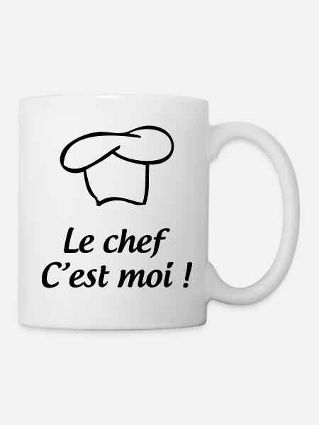 Der Koch bin ich – Küche - Tasse - Weiß