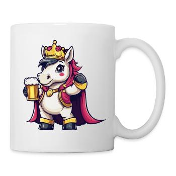 Unicorn Beer King - Mug - white - Right