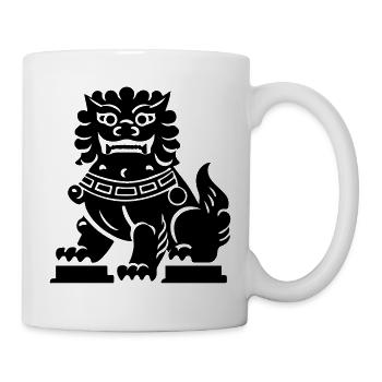 Chinese Lion - Mug - white - Right