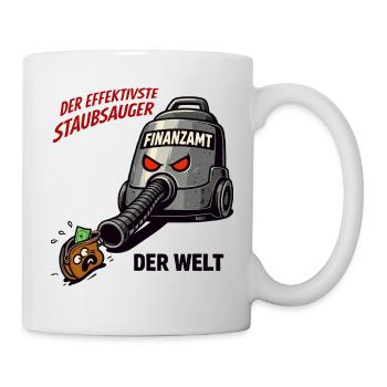 Tax Office Vacuum Cleaner - Mug - white - Right