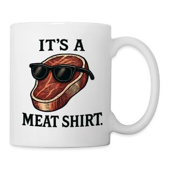 Flesh with Sunglasses Shirt - Mug - white - Right