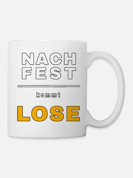 Après que le difficile arrive, PERDEZ - Un dicton drôle sur un mécanicien - Mug blanc - blanc
