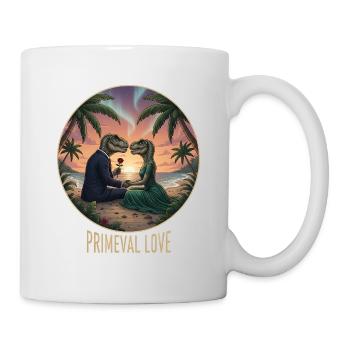 Primeval Love Dino Romance - Mug - white - Right