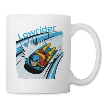 Lowrider Skeleton-Profi - Tasse - Weiß - Rechts