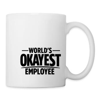 Les collègues collègues employés les plus corrects du monde - Mug blanc - blanc - Droite